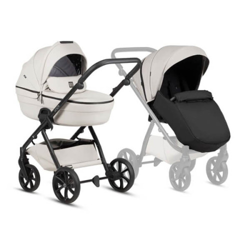 Универсальная коляска 2 в 1 Tutis Uno6 plus Leather Latte